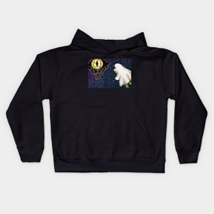 Little Dead Girl - Fly Me To the Moon Kids Hoodie